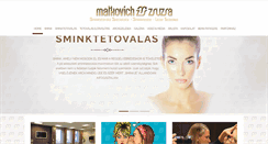 Desktop Screenshot of matkovichzsuzsa.hu